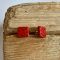RED LOVE PLANTS earrings