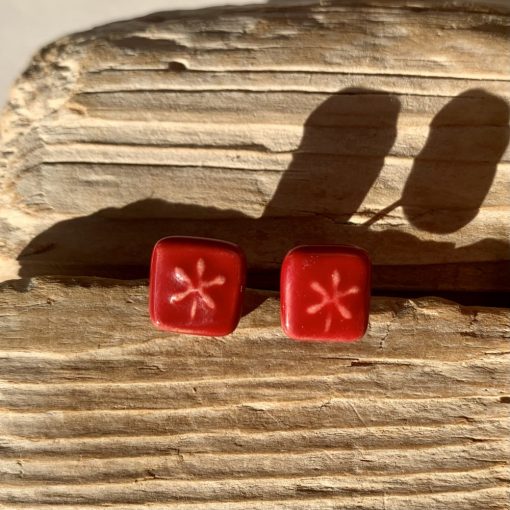 strawberry earrings