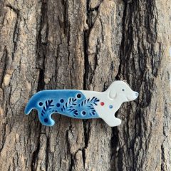 PINE-LEAVED DACHSHUND ORNAMENT