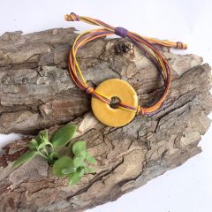 dash of colour yellow bracelet