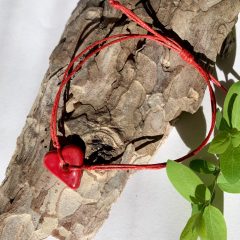 dash of colour red bracelet