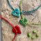 dash of colour red bracelet