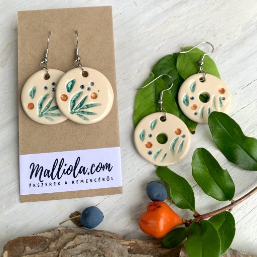 blue velvet earrings