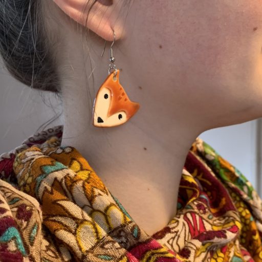 FOX earrings