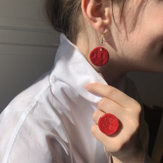 carousel earrings