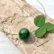 CAPRICIOUS GREEN BALL necklace