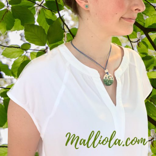 Apró katángok nyaklánc