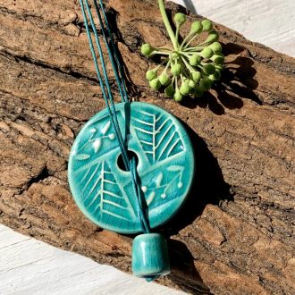 blue estate necklace