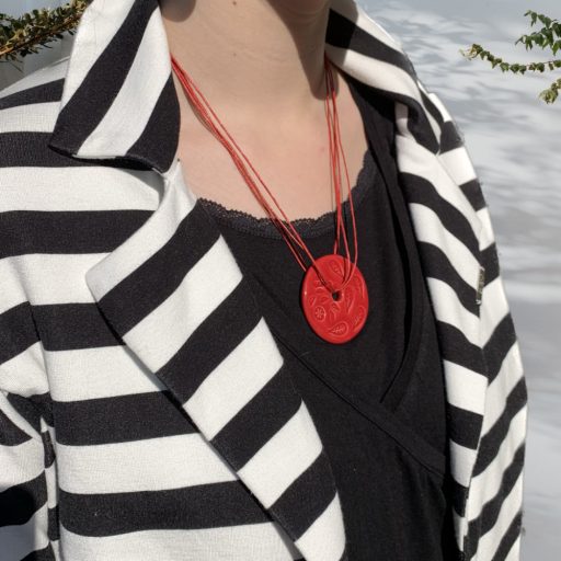 rosehip necklace