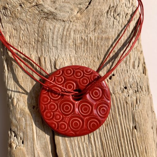 rosehip necklace