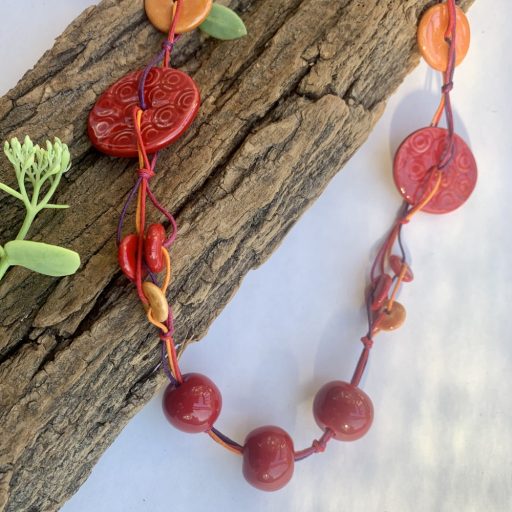 DANCING DISCS NECKLACE