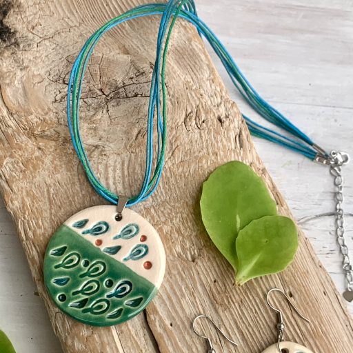 Blue small lake set