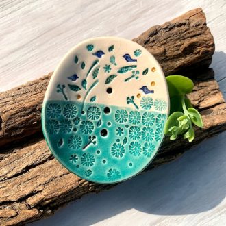 Dewy SPRING SOAP dish