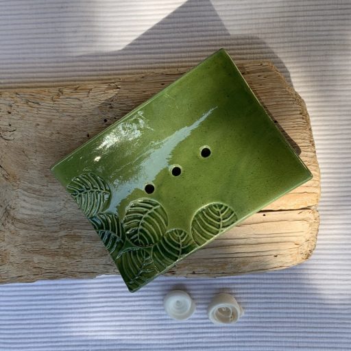 lake leaf soap dish